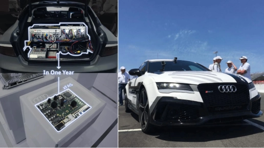Testing myMemories in the Audi Driver Experience Center